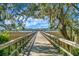 Long wooden dock leading to a gazebo over the water at 4252 Faber Place Dr # 203, North Charleston, SC 29405