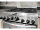 Stainless steel KitchenAid range with gas cooktop at 4252 Faber Place Dr # 203, North Charleston, SC 29405