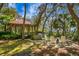 Relaxing outdoor space with gazebo, grill, fire pit, and seating at 4252 Faber Place Dr # 203, North Charleston, SC 29405