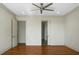 Spacious bedroom with hardwood floors and ample closet space at 4252 Faber Place Dr # 203, North Charleston, SC 29405