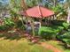 Relaxing gazebo nestled in a tropical garden at 4252 Faber Place Dr # 203, North Charleston, SC 29405