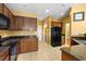 Kitchen with black appliances, granite countertops, and ample cabinet space at 115 Longford Dr, Summerville, SC 29483