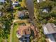 Waterfront property surrounded by lush vegetation and other homes at 202 Mary St, Edisto Island, SC 29438