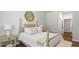 Light and airy bedroom with a comfortable bed and calming decor at 2215 Macallan Blvd, Ravenel, SC 29470