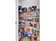 Well-organized pantry with ample shelving at 236 Godwit Dr, Summerville, SC 29486