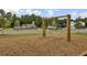 Set of swings next to a wooden ship playground at 211 Ilderton St, Summerville, SC 29483