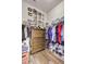 Large walk-in closet with ample shelving and hanging space for clothes at 211 Ilderton St, Summerville, SC 29483