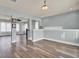 Open living room with hardwood floors and lots of natural light at 211 Ilderton St, Summerville, SC 29483