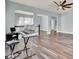 Bonus room with hardwood floors and built in workspace at 211 Ilderton St, Summerville, SC 29483