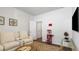 Cozy media room, perfect for movie nights at 2215 Macallan Blvd, Ravenel, SC 29470