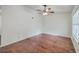 Empty spare bedroom with hardwood floors and ceiling fan at 313 Fairlawn Dr, Moncks Corner, SC 29461