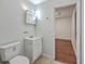 Clean bathroom with a white vanity and tile floor at 313 Fairlawn Dr, Moncks Corner, SC 29461