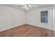 Simple bedroom with wood flooring and a window at 313 Fairlawn Dr, Moncks Corner, SC 29461