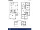 The Ruby floor plan, showcasing a 2-story home with 4 bedrooms and 3 bathrooms at 505 Yukon Ct, Summerville, SC 29485