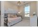 Charming bedroom with daybed, window seat, and city-themed wall art at 819 Recess Pointe Dr # 46, Moncks Corner, SC 29461