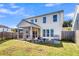 Two-story house with screened porch and fire pit at 108 Glenspring Dr, Summerville, SC 29486
