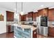 Updated kitchen with granite countertops and stainless steel appliances at 108 Glenspring Dr, Summerville, SC 29486