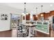 Modern kitchen with stainless steel appliances and wood cabinets at 108 Glenspring Dr, Summerville, SC 29486