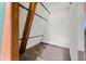 Small triangular closet with carpeted floor at 1269 College Park Rd, Summerville, SC 29486