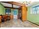 Small entryway with tile floors and access to the backyard at 1269 College Park Rd, Summerville, SC 29486