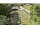 Aerial view of dog agility course and surrounding area at 3260 Cohen Hill Rd, Johns Island, SC 29455