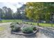Landscaped area with rock bed and shrubs at 3260 Cohen Hill Rd, Johns Island, SC 29455