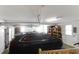 Spacious garage with overhead storage and room for two cars at 3400 Henrietta Hartford Rd, Mount Pleasant, SC 29466