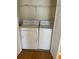 Laundry closet with washer and dryer hookups at 45 Sycamore Ave # 1236, Charleston, SC 29407