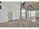 Cozy bedroom with a loft bed, built-in desk and storage at 700 Kilarney Rd, Summerville, SC 29483