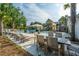 Resort-style pool with lounge chairs and patio tables at 7201 Bowen Corner Ave, Hanahan, SC 29410