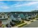 Neatly arranged houses with well-kept lawns and driveways at 104 True Blue, Summerville, SC 29486