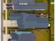 Overhead view of a house with backyard patio, firepit, and large grassy area at 104 True Blue, Summerville, SC 29486