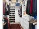 Large walk-in closet with ample shelving and hanging space at 104 True Blue, Summerville, SC 29486