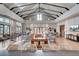 Spacious clubhouse with comfortable seating areas and high ceilings at 104 True Blue, Summerville, SC 29486