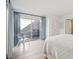 Main bedroom with sliding doors to a private deck and light walls at 1505 Marsh Haven, Johns Island, SC 29455