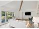 Light-filled living room with hardwood floors, comfortable seating, and a built-in entertainment center at 1505 Marsh Haven, Johns Island, SC 29455