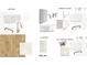 Kitchen design featuring modern cabinetry, quartz countertops, and wood flooring at 2257 Blue Bayou Blvd, Johns Island, SC 29455