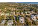 Aerial view of beachfront property location and neighborhood at 3131 Palmetto Blvd, Edisto Island, SC 29438
