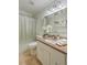 Clean bathroom with granite vanity, updated fixtures, and a shower/tub at 3264 Stonehaven Dr, North Charleston, SC 29420