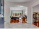 Bright entryway with marble floors and view into the living room at 371 Live Palmetto Bluff, Mount Pleasant, SC 29464