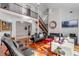 Spacious living room with hardwood floors, high ceilings, and fireplace at 371 Live Palmetto Bluff, Mount Pleasant, SC 29464