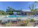 Community pool with lounge chairs and a covered pavilion at 1421 Oldenburg Dr, Mount Pleasant, SC 29429