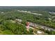 Aerial view showing home's location in relation to nearby homes at 3034 Cane Slash Rd, Johns Island, SC 29455