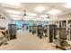 Modern fitness center with a variety of weight machines at 310 Autumn Azalea Way, Summerville,  29486