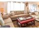 Cozy living room featuring comfortable seating and a coffee table at 3611 Yacht Club Rd # B, Edisto Island, SC 29438