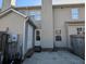 Townhouse back exterior with private patio and storage at 403 Reserve Way, Summerville, SC 29485