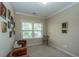 Home office with two leather armchairs and gallery wall at 109 Rawlins Dr, Summerville,  29485