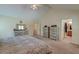 Main bedroom with vaulted ceiling, ensuite bathroom, and plenty of storage at 185 Old Fort Dr, Ladson, SC 29456
