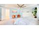 Relaxing bedroom with calming blue walls, comfortable seating, and a coastal vibe at 2009 Elvington Rd, Johns Island, SC 29455