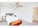 Spacious bedroom with a queen bed and access to another room at 2009 Elvington Rd, Johns Island, SC 29455
